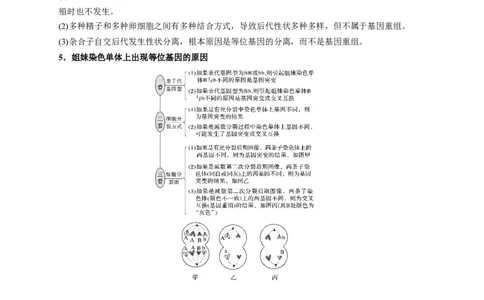 易错点17基因突变和基因重组-备战2023年高考生物考试易错题（新教材新高考）（原卷版）_新高考复习资料_2023年新高考复习资料_专项复习