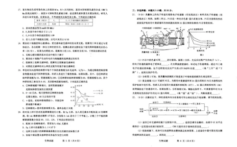 生物试题_2024-2026高三（6-6月题库）_2026年03月高三试卷_2603052026届山东省烟台市高三下学期一模