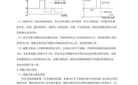 易错点10细胞分裂过程中物质或结构变化分析-备战2023年高考生物考试易错题（全国通用）（解析版）_通用版（老高考）复习资料_2023年复习资料_专项复习