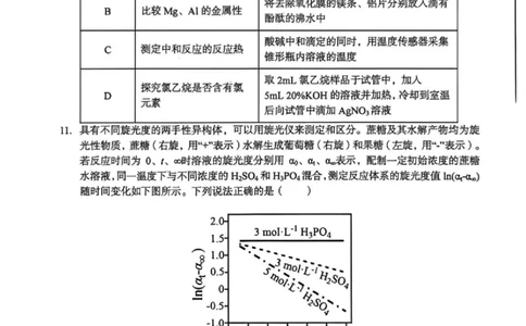 安徽省1号卷A10联盟2026届高三4月质量评估联考化学_2024-2026高三（6-6月题库）_2026年04月高三试卷_260414安徽省A10联盟2026届高三4月质量评估联考(全科）