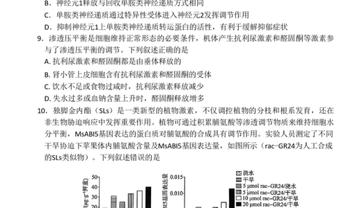 百师联盟2026届高三二轮复习联考（一）生物_2024-2026高三（6-6月题库）_2026年03月高三试卷_260328百师联盟2026届高三二轮复习联考（一）（全科）