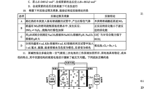 化学试题卷-广西壮族自治区柳州市2026届高三年级高考适应性考试_2024-2026高三（6-6月题库）_2026年04月高三试卷_260417广西壮族自治区柳州市2026届高三年级高考适应性考试
