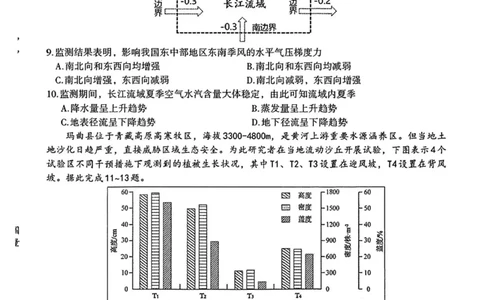江西省南昌市2026届高三年级下学期四月检测（二模）地理试题（含答案）_2024-2026高三（6-6月题库）_2026年04月高三试卷_2604252026届江西南昌市高三下学期四月检测（南昌二模）（全科）