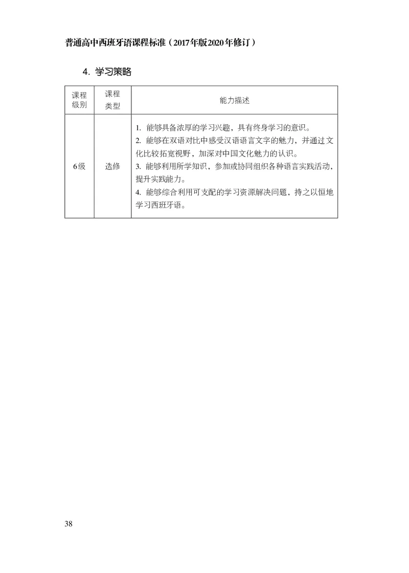 21.普通高中西班牙语课程标准（2017年版2020年修订）_电子课本_《普通高中课程标准》