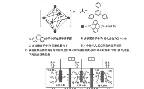 四川省成都市2023级高三第二次模拟测试化学_2024-2026高三（6-6月题库）_2026年03月高三试卷_260326四川省成都市2023级高三第二次模拟测试（全科）