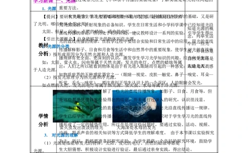 4.1光的直线传播（教学设计）-（人教版2024）_初物_八年级上下册+九年级全一册物理_八年级物理上册_教学设计（完）