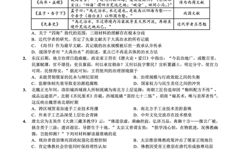 巴蜀中学2026届高考适应性月考卷（八）历史_2024-2026高三（6-6月题库）_2026年04月高三试卷_260420重庆市巴蜀中学2026届高考适应性月考卷（八）（全科）
