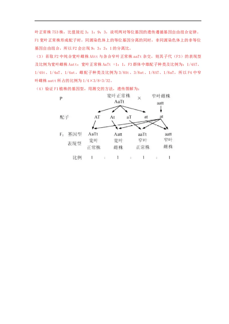 易错点11关于实验设计的遗传题-备战2023年高考生物考试易错题（全国通用）（解析版）_通用版（老高考）复习资料_2023年复习资料_专项复习_备战2023年高考生物考试易错题（全国通用）