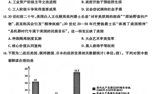 山西省晋中市2026年3月高三年级调研测试历史_2024-2026高三（6-6月题库）_2026年03月高三试卷_260313山西省晋中市2026年3月高三年级调研测试（晋中二模）（全科）