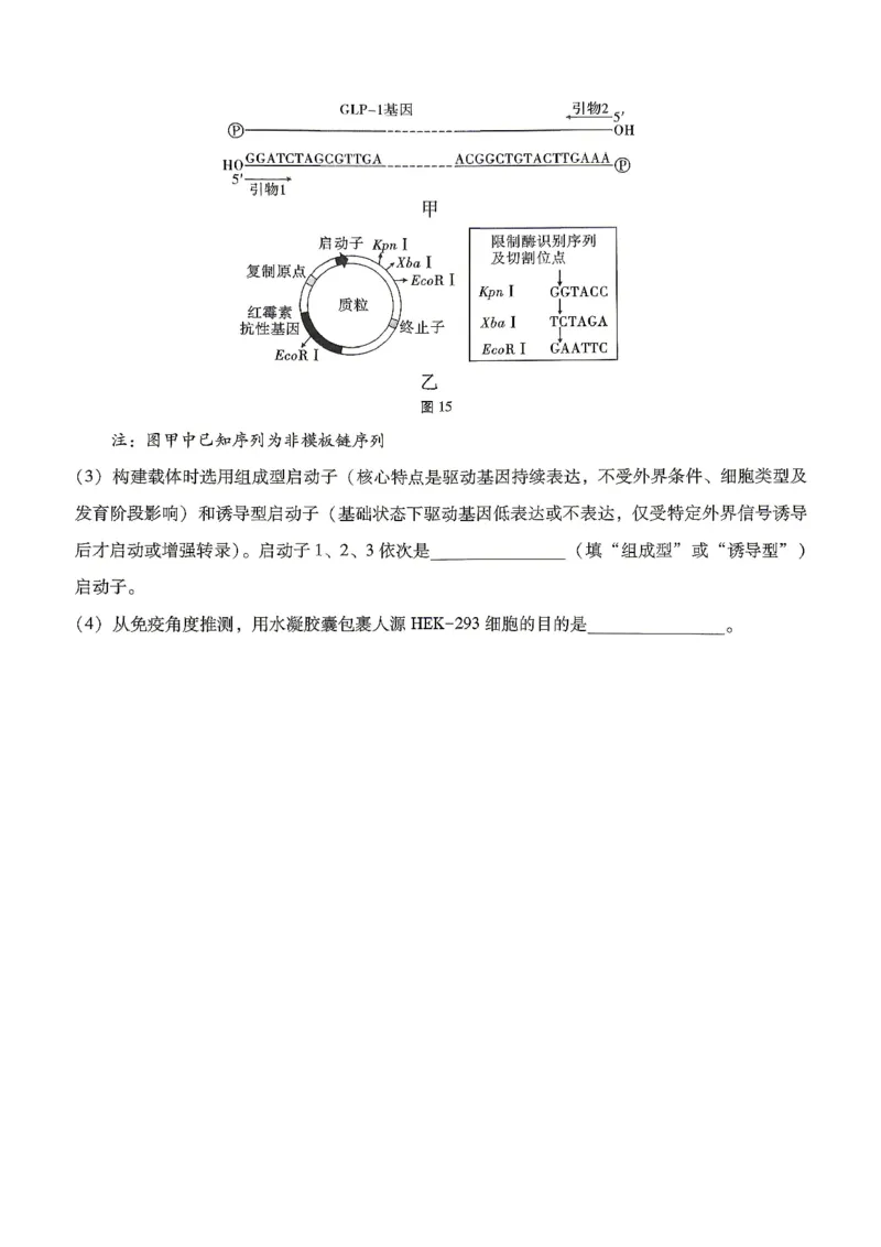 巴蜀中学2026届高考适应性月考卷（八）生物_2024-2026高三（6-6月题库）_2026年04月高三试卷_260420重庆市巴蜀中学2026届高考适应性月考卷（八）（全科）