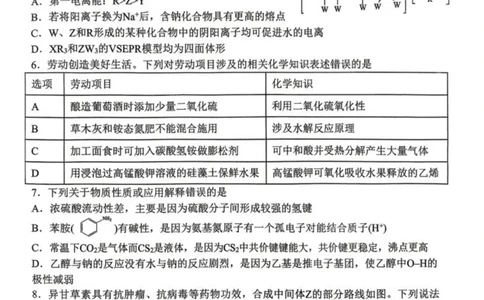 化学-辽宁省丹东市2026届高三年级教学质量监测(丹东一模)_2024-2026高三（6-6月题库）_2026年04月高三试卷_260418辽宁省丹东市2026届高三年级教学质量监测(丹东一模)（全科）