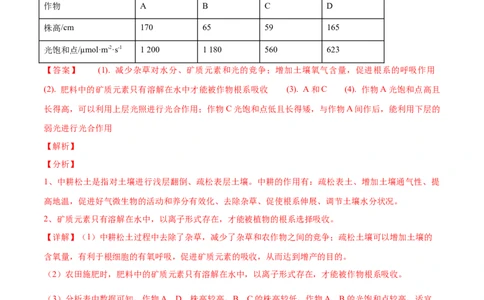 押新课标全国卷第29题-备战2021年高考生物临考题号押题（新课标卷）（原卷版）_新高考复习资料_2021年新高考资料_备战2021年高考生物临考题号押题（新课标卷）