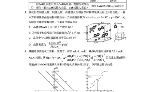 毕节市2026届高三年级高考第二次适应性考试化学_2024-2026高三（6-6月题库）_2026年03月高三试卷_260323贵州省毕节市2026届高三年级高考第二次适应性考试（全科）