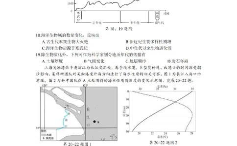 地理-浙江省杭州市2025学年第一学期高三期末学业水平测试_2024-2026高三（6-6月题库）_2026年02月高三试卷_260206浙江省杭州市2025学年第一学期高三年级期末学业水平测试