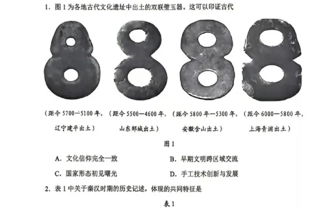 历史试卷-辽宁省鞍山市普通高中2025-2026学年度高三年级第二次质量监测(鞍山二模)_2024-2026高三（6-6月题库）_2026年04月高三试卷_历史