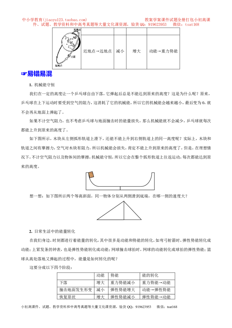 专题08功和能-2年中考1年模拟备战2017年中考物理精品系列（各省统一命题专版）（原卷版）_初物_1初中物理_物理：2017年中考物理2年中考1年模拟精品系列全套打包30份