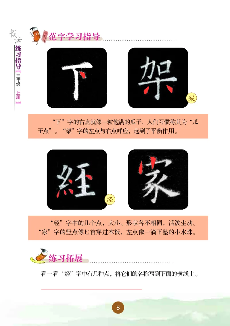 三年级上册_电子课本_小学电子课本_12书法_晋人版