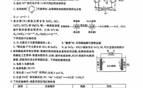 雅礼高三七次(2)_2024-2026高三（6-6月题库）_2026年03月高三试卷_260303湖南长沙市雅礼中学2025-2026学年高三下学期开学考试_湖南长沙市雅礼中学2025-2026学年高三下学期开学化学试题