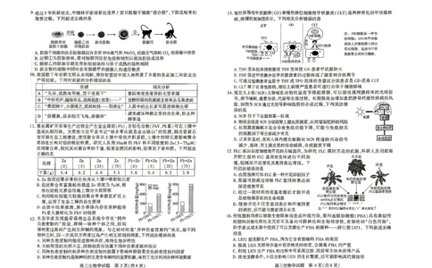高三（4月）调研模拟考试生物_2024-2026高三（6-6月题库）_2026年04月高三试卷_2604302026届湖北省高三(4月)调研模拟考试（全科）_2026届湖北省高三(4月)调研模拟考试生物