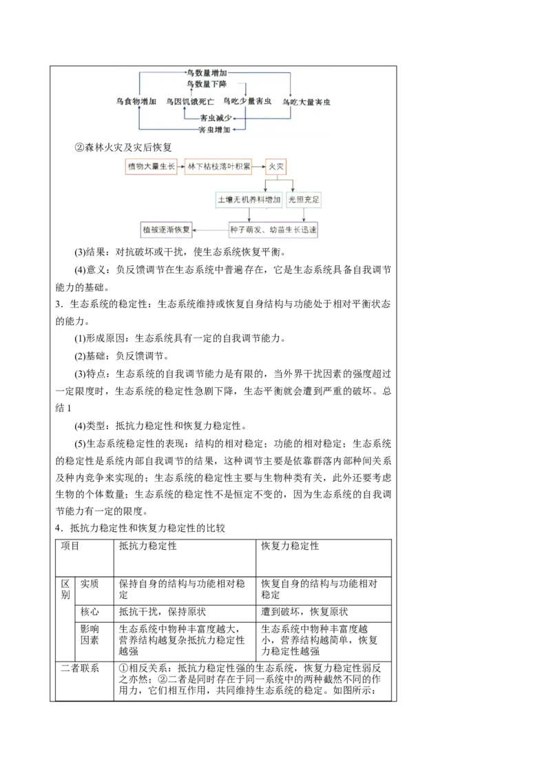 知识清单30生态系统的功能（4大考点+8个易错点）-上好课2025年高考生物一轮复习知识清单_2025年新高考资料_一轮复习_上好课2025年高考生物一轮复习知识清单325572639