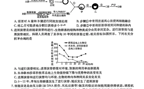 金太阳2026届高三联考313C生物试题_2024-2026高三（6-6月题库）_2026年03月高三试卷_2603162026届金太阳高三3月全国百万联考313C（全科）