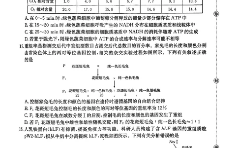 金太阳2026届高三联考313C生物试题_2024-2026高三（6-6月题库）_2026年03月高三试卷_2603162026届金太阳高三3月全国百万联考313C（全科）