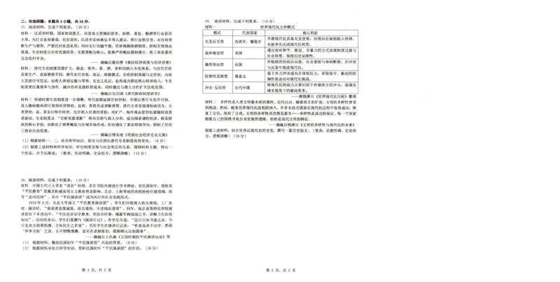 长望浏宁四区县市2026届高三四月份调研考试历史_2024-2026高三（6-6月题库）_2026年04月高三试卷_260413湖南省长望浏宁四区县市2026届高三四月份调研考试