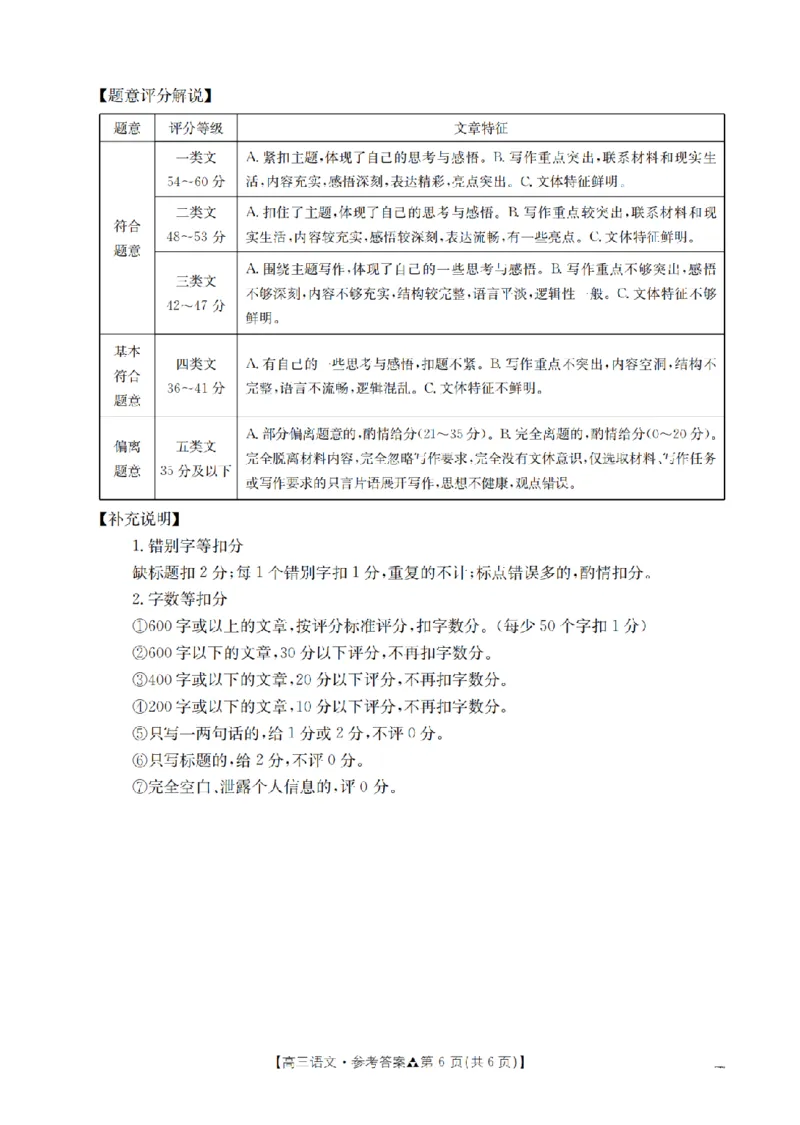 陕西省2026届高三下学期3月联考（26-287C）语文答案_2024-2026高三（6-6月题库）_2026年03月高三试卷_260318金太阳&middot;陕西省2026届高三下学期3月联考（26-287C）（全科）