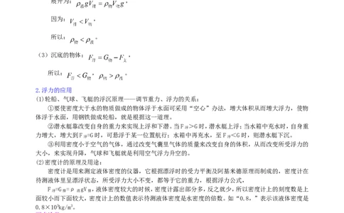 《浮力》全章复习与巩固（基础）知识讲解_初物_人教版初中物理初二三同步讲义习题练习八九年级电子资料word素材_20250116_181533_最新人教版初中物理初二下册