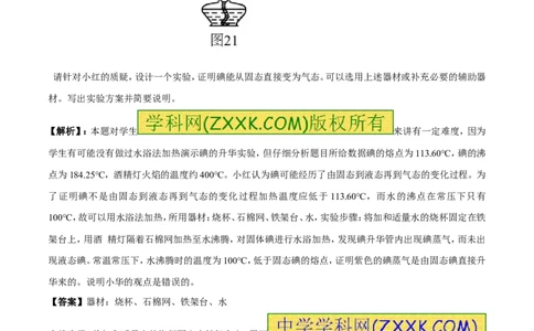 专题06升华与凝华（第01期）-2017年中考物理考点总动员系列（解析版）_初物_1初中物理_物理：2017年中考物理考点总动员系列（全套打包60份）