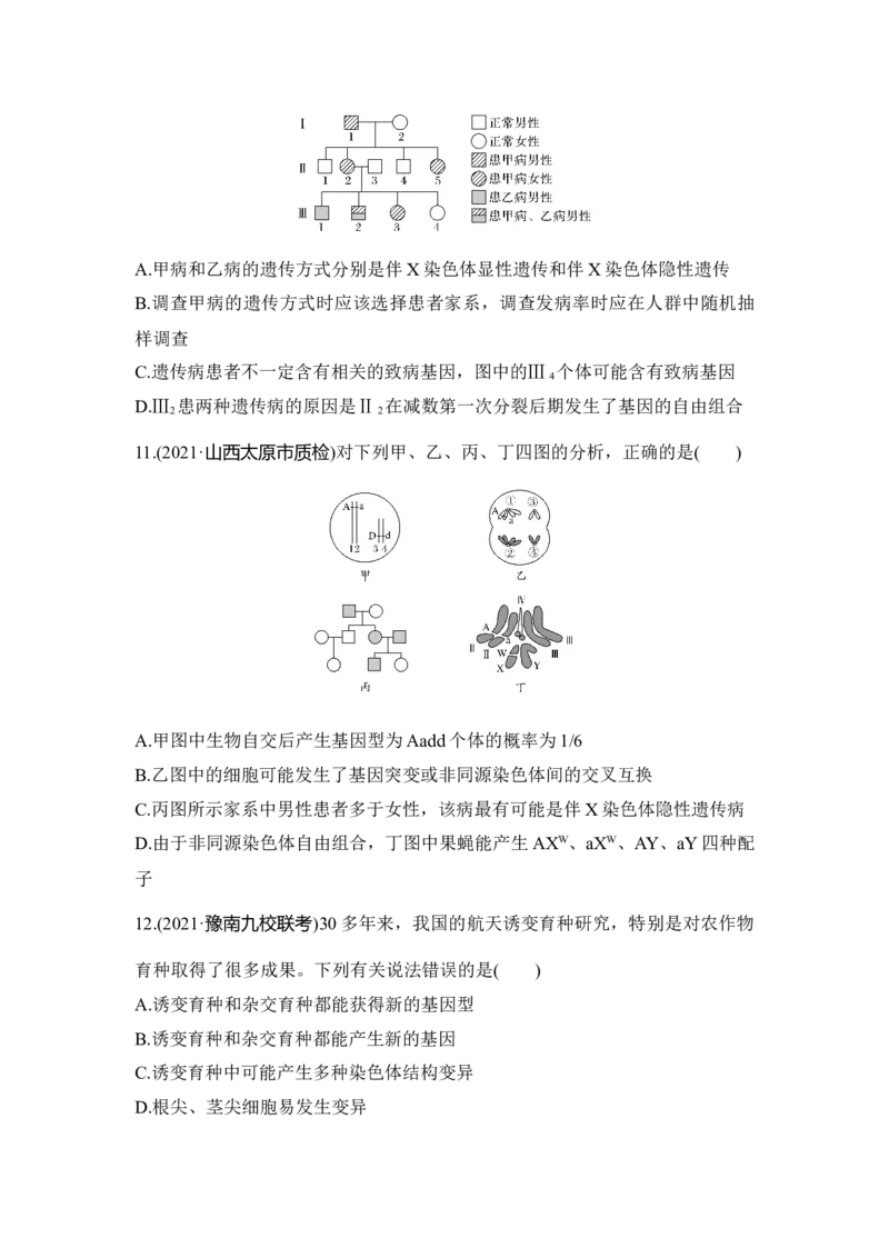 模块检测卷（二）_通用版（老高考）复习资料_2023年复习资料_一轮复习_2023年高考生物一轮复习讲义+课件（全国版）_2023年高考生物一轮复习讲义（全国版）_赠补充习题
