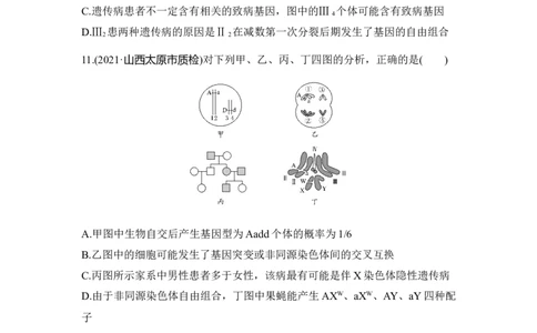 模块检测卷（二）_通用版（老高考）复习资料_2023年复习资料_一轮复习_2023年高考生物一轮复习讲义+课件（全国版）_2023年高考生物一轮复习讲义（全国版）_赠补充习题