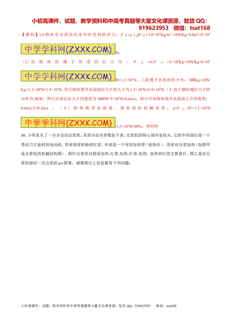 专题01经典母题30题-2016年中考物理走出题海之黄金30题系列（解析版）_初物_1初中物理_物理：2016年中考物理走出题海之黄金30题系列（全套打包12份）