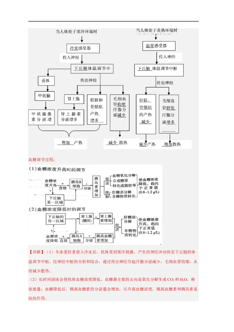 易错点21体液调节-备战2023年高考生物考试易错题（新教材新高考）（解析版）_新高考复习资料_2023年新高考复习资料_专项复习_备战2023年高考生物考试易错题（新教材新高考）