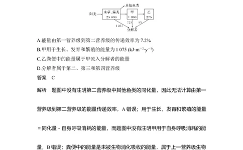 热点微练27生态系统的功能_通用版（老高考）复习资料_2023年复习资料_一轮复习_2023年高考生物一轮复习讲义+课件（全国版）_2023年高考生物一轮复习讲义（全国版）_赠补充习题