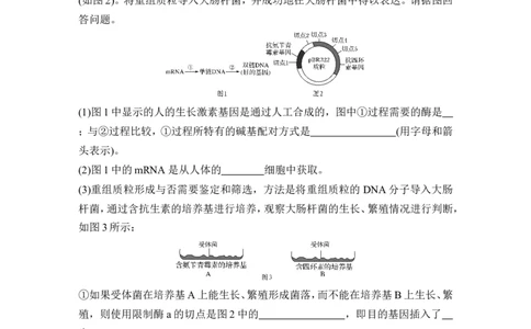 模块检测卷（四）_新高考复习资料_2022年新高考复习资料_2022年一轮复习最新版_1.2022年高考生物一轮复习全国通用版_2022年新高考生物一轮复习讲义（最新版）_赠送word习题库_选修3