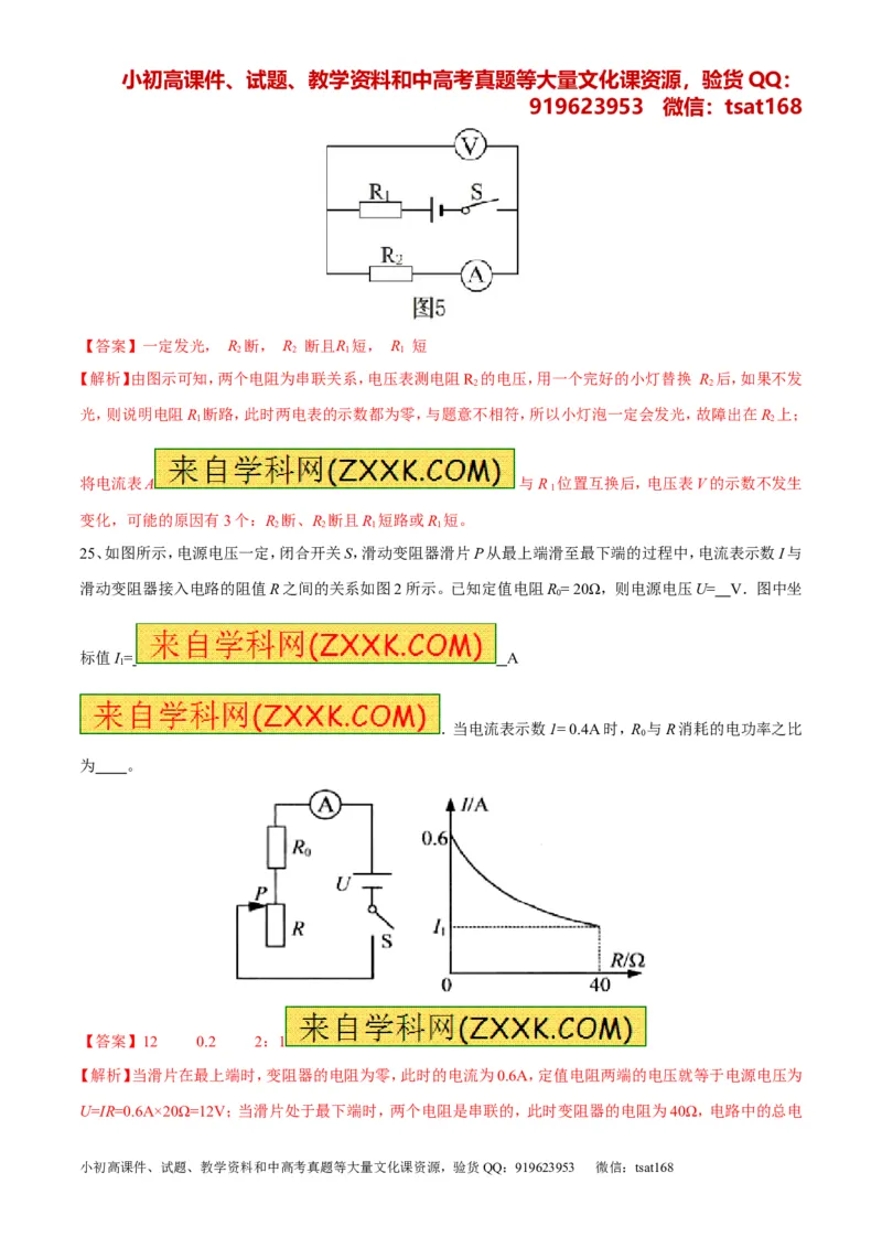 专题06考前必做难题30题-2016年中考物理走出题海之黄金30题系列（解析版）_初物_1初中物理_物理：2016年中考物理走出题海之黄金30题系列（全套打包12份）