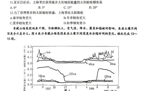 重庆九龙坡等区高2026届学业质量调研抽测地理_2024-2026高三（6-6月题库）_2026年04月高三试卷_260419重庆九龙坡等区高2026届学业质量调研抽测（第二次）（全科）