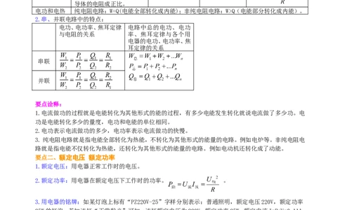《电功率》全章复习与巩固（基础）知识讲解_初物_1初中物理_初三物理_电功率》全章复习与巩固(基础)