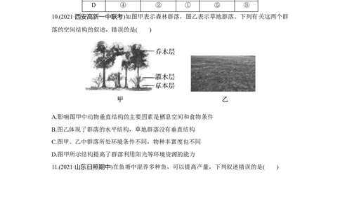 模块检测卷(四)_新高考复习资料_2023年新高考复习资料_一轮复习_2023年新高考大一轮复习讲义_2023年高考生物一轮复习讲义（新人教新高考）_赠补充习题_Word版题库第七~十单元