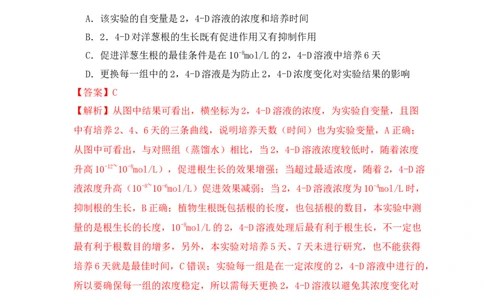 易错点18高中生物实验&ldquo;四点&rdquo;提醒（解析版）_新高考复习资料_2024年新高考复习资料_❤专项复习资料_完备战2024年高考生物考试易错题（新高考专用）_教师版（含答案解析）