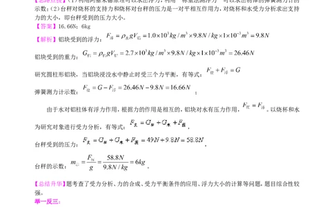 《浮力》全章复习与巩固（提高）知识讲解_初物_人教版初中物理初二三同步讲义习题练习八九年级电子资料word素材_20250116_181533_最新人教版初中物理初二下册