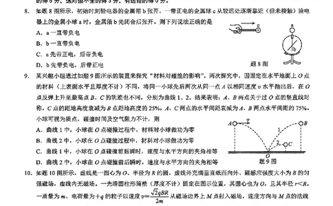 重庆市2026年普通高等学校招生全国统一考试康德调研（四）物理+答案_2024-2026高三（6-6月题库）_2026年04月高三试卷