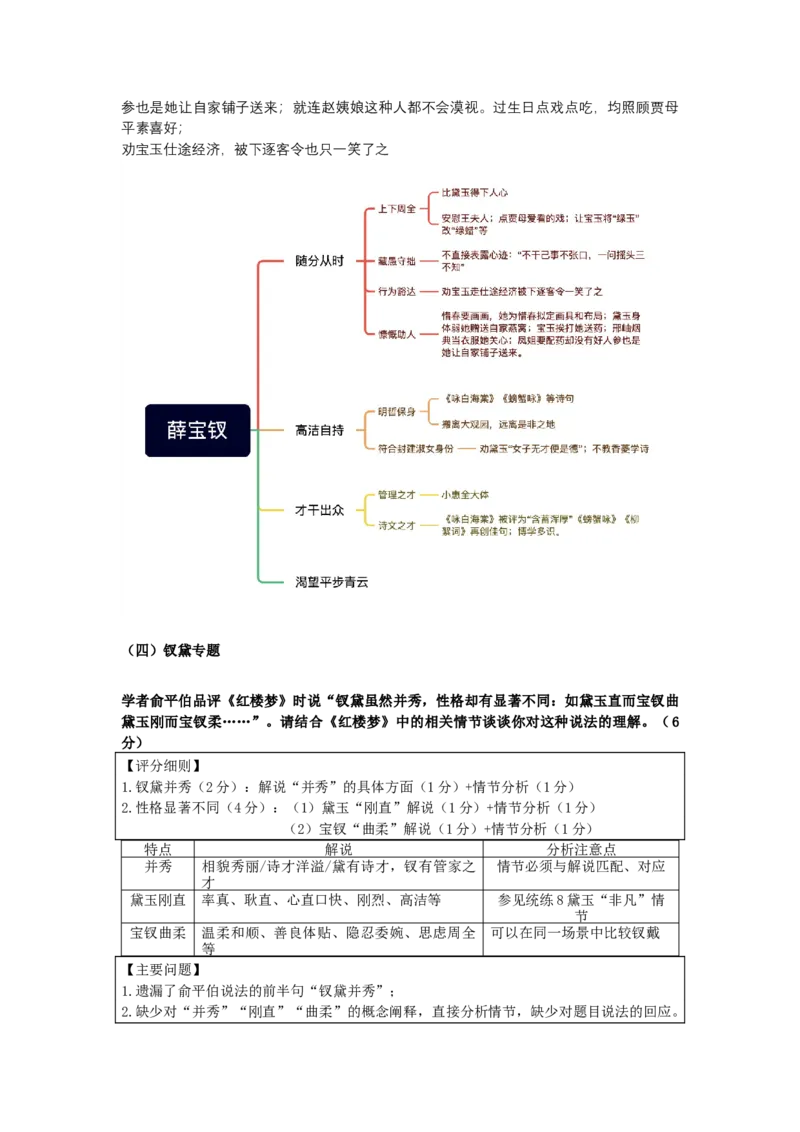 人大附中2024届高三《红楼梦》期末复习_8.❤北京人大附中内部资料_1.人大附中高中语文讲义合集（全）