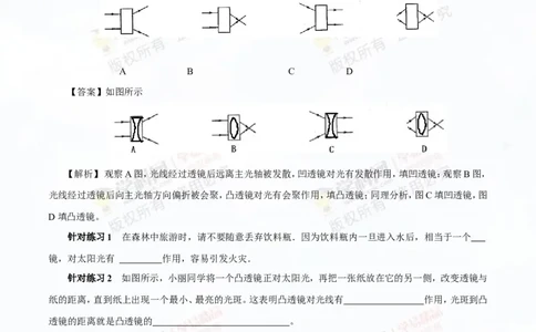 专题3.1透镜凸透镜成像的规律（讲练）-2016年中考物理一轮复习讲练测课课通（原卷版）_初物_1初中物理_物理：2016年中考物理一轮复习讲练测课课通全套打包116份