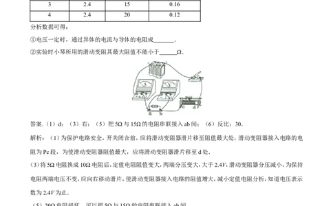 专题13电流与电压和电阻的关系（第04期）-2016年中考物理考点总动员系列（解析版）_初物_1初中物理_物理：2016年中考物理考点总动员系列全套打包150份