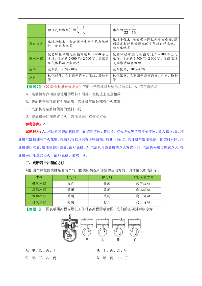 专题14.1热机-初中物理同步讲义_初物_人教版初中物理初二三同步讲义习题练习八九年级电子资料word素材_20250116_181533_A017&mdash;&mdash;人教版初中物理初二三教案讲义专项练习八九年级电子版word资料