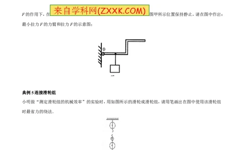 专题14力学作图（讲）-备战2016年中考物理二轮讲练测（原卷版）_初物_1初中物理_物理：备战2016年中考物理二轮复习讲练测132份