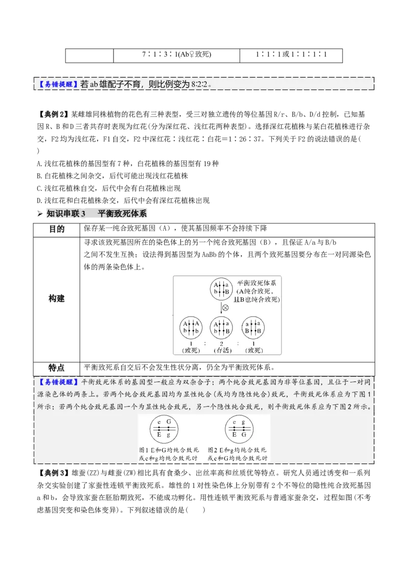 第07讲基因的分离定律和自由组合定律（讲义）（原卷版）_2025年新高考资料_二轮复习_01高考语文等多个文件_上好课2025年高考生物二轮复习讲练测（新高考通用）