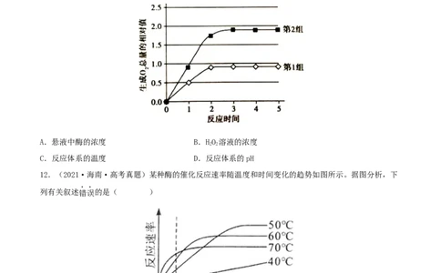 第07练ATP和酶（原卷版）_新高考复习资料_2023年新高考复习资料_一轮复习_2023年高考生物一轮复习小题多维练（新高考专用）
